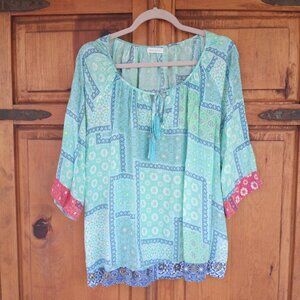 Boho chic summer top